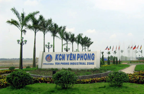 Ban quản lý kcn Yên Phong Bắc Ninh